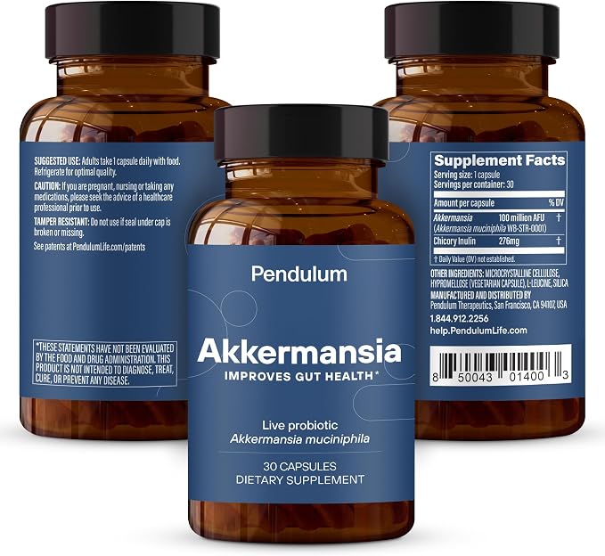 Pendulum Akkermansia Muciniphila Live Probiotic