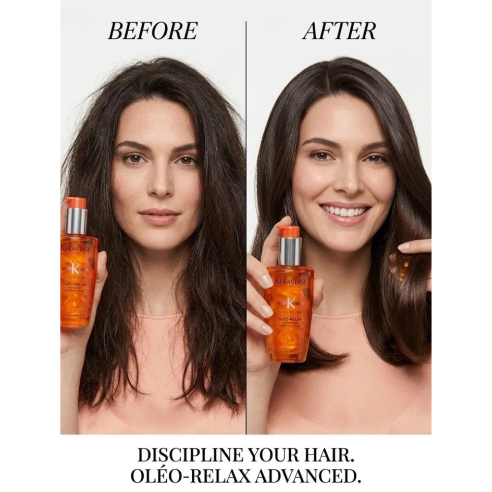 Kerastase Discipline Oleo Relax Advanced Hair Smoothing Oil 3.4oz /100ml