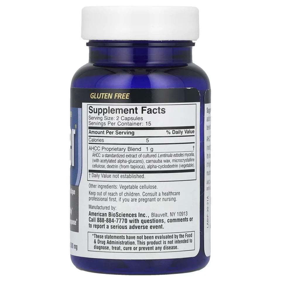 ImmPower® AHCC®, 500 mg, 30 Vegetarian Capsules