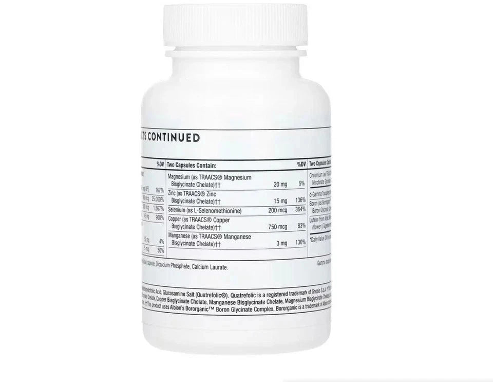 THORNE, NUTRIENTS BASIC 2/DAY, 60 CAPSULES