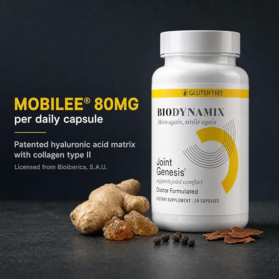 Joint Genesis Joint Support Formula – 3 Pack, 30-Day Supply, Joint Comfort & Flexibility