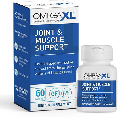 OmegaXL Joint Support Supplement, 60 Count