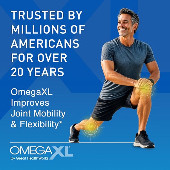 OmegaXL Joint Support Supplement, 60 Count