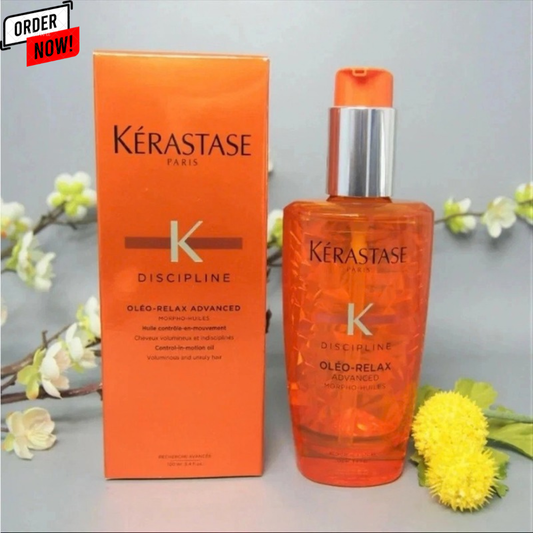 Kerastase Discipline Oleo Relax Advanced Hair Smoothing Oil 3.4oz /100ml