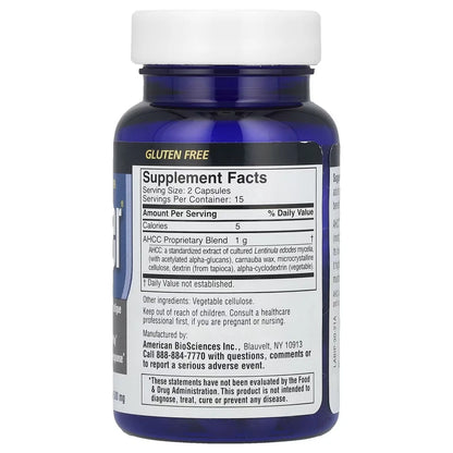 ImmPower® AHCC®, 500 mg, 30 Vegetarian Capsules
