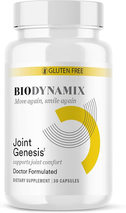 Joint Genesis Joint Support Supplement with Mobilee & Boswellia – 30-Day Supply