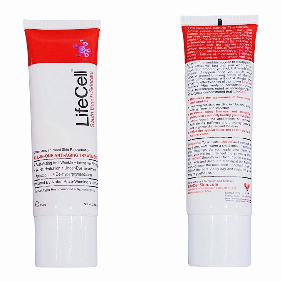 LIFECELL SOUTH BEACH ALL-IN-ONE TREATMENT 75ML