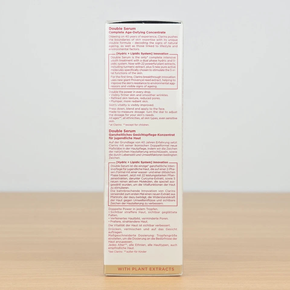 Clarins Paris Double Serum Complete Age-Defying Concentrate 50ml