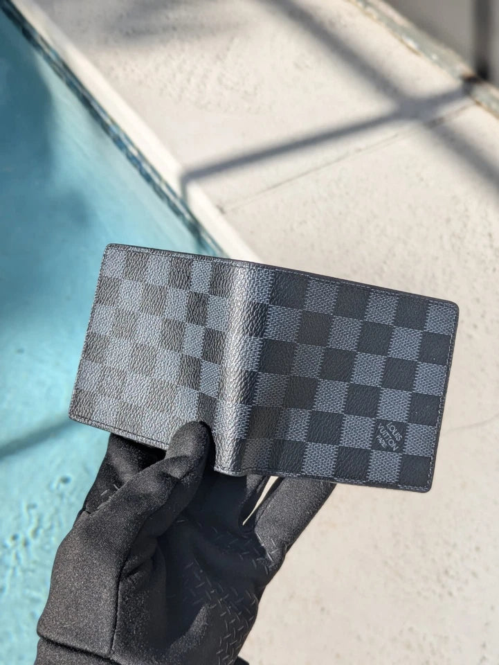 Louis Vuitton Multiple Bifold Wallet Damier Graphite Canvas