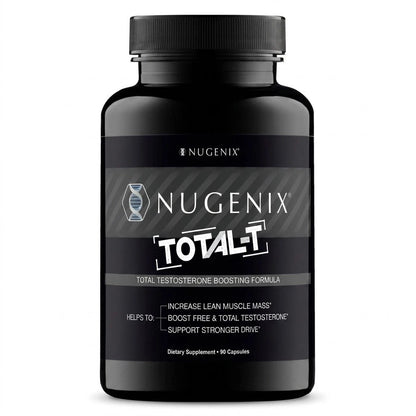 Nugenix Total-T Testosterone Booster 90 Capsules - Enhanced Endurance and Energy