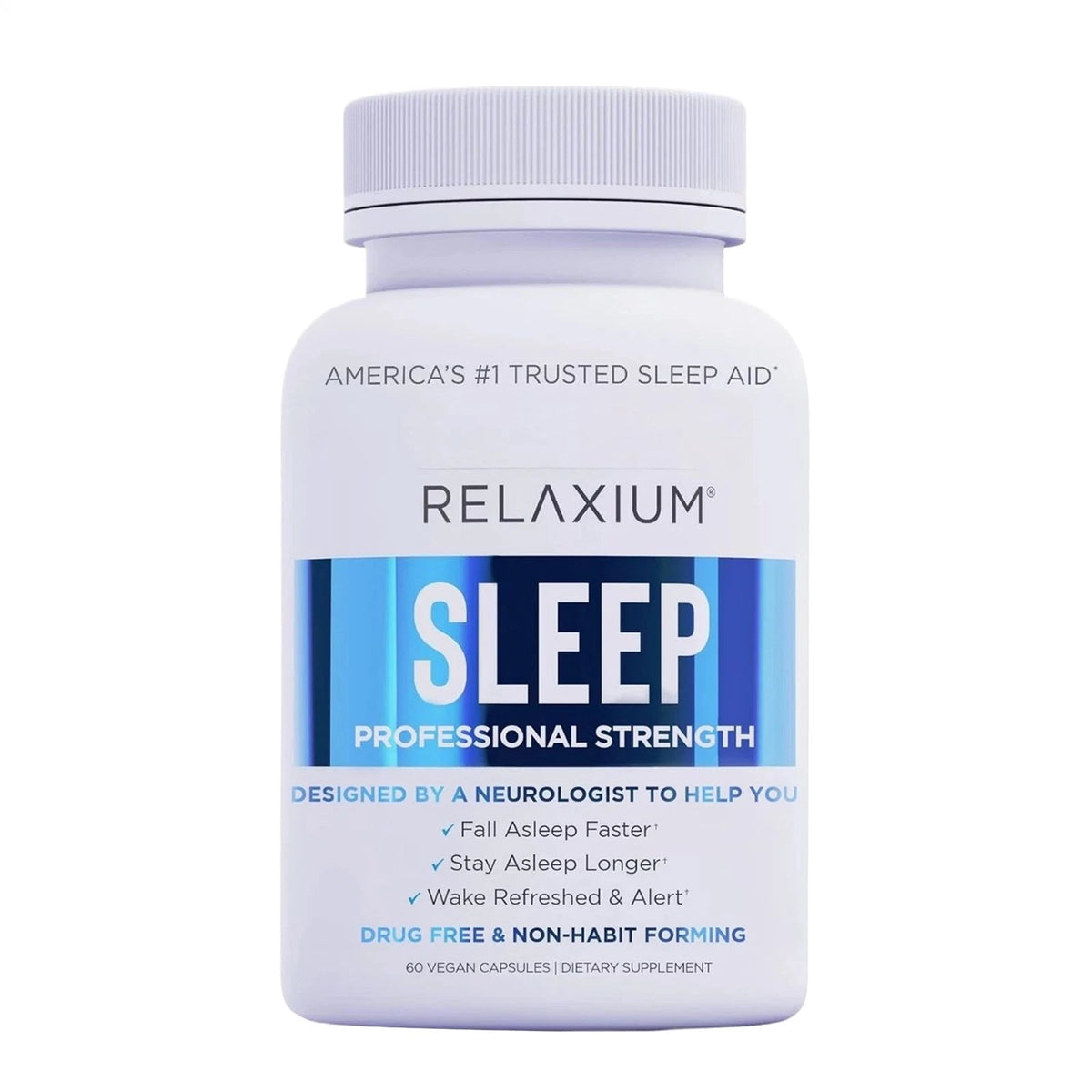 Relaxium Sleep Natural Dietary Supplement for Better Sleep 60 Capsules