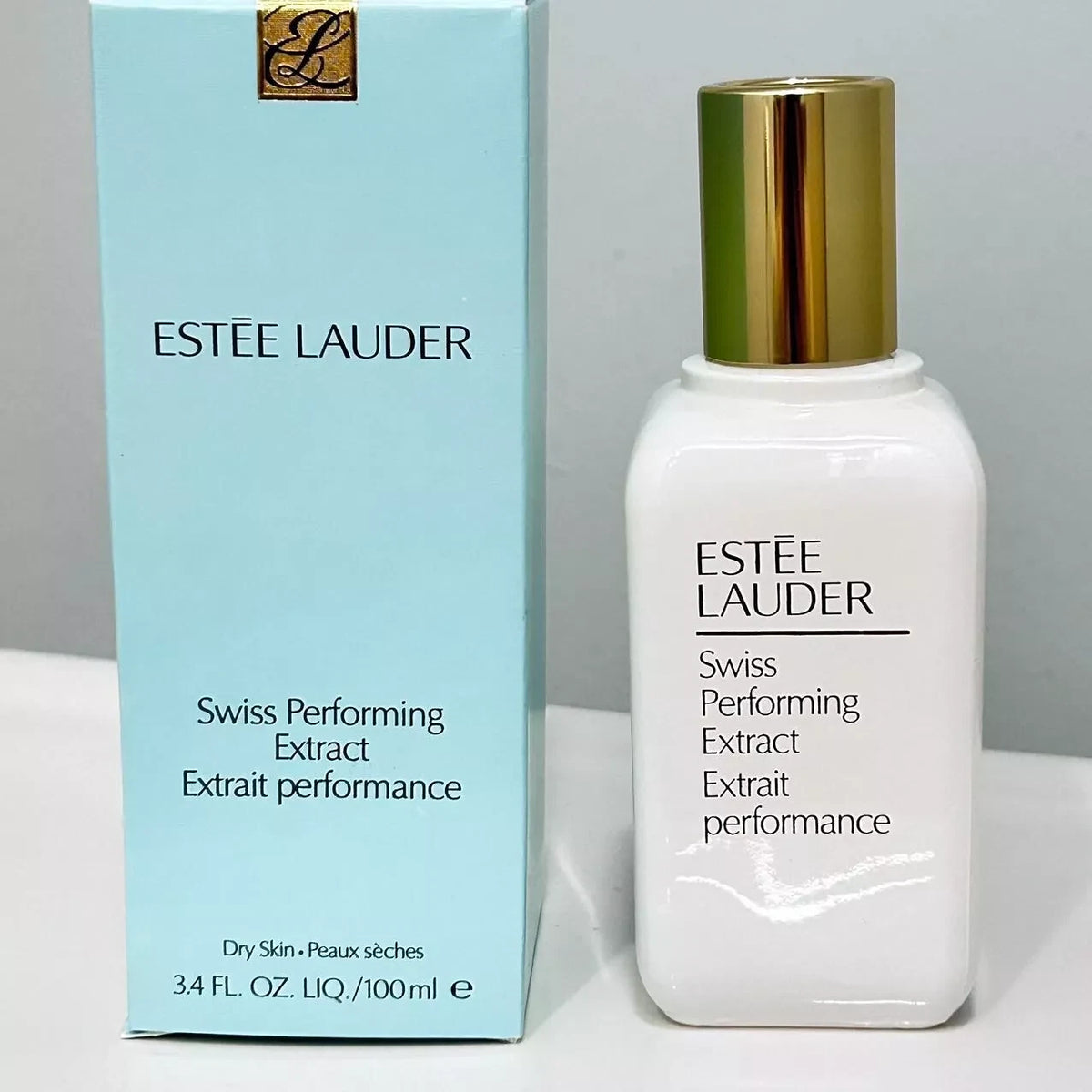 New Estee Lauder Swiss Performing Extract Moisturizer Dry and Normal Skin 3.4 oz