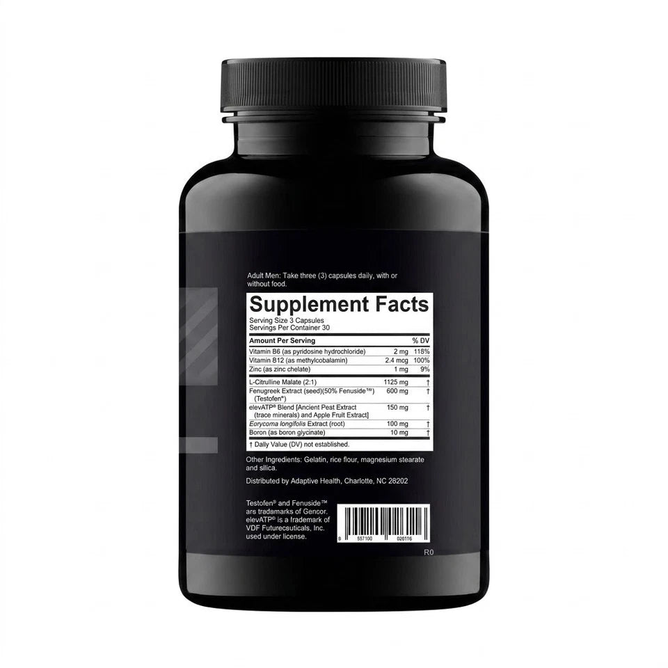 Nugenix Total-T Testosterone Booster 90 Capsules - Enhanced Endurance and Energy