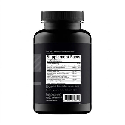 Nugenix Total-T Testosterone Booster 90 Capsules - Enhanced Endurance and Energy