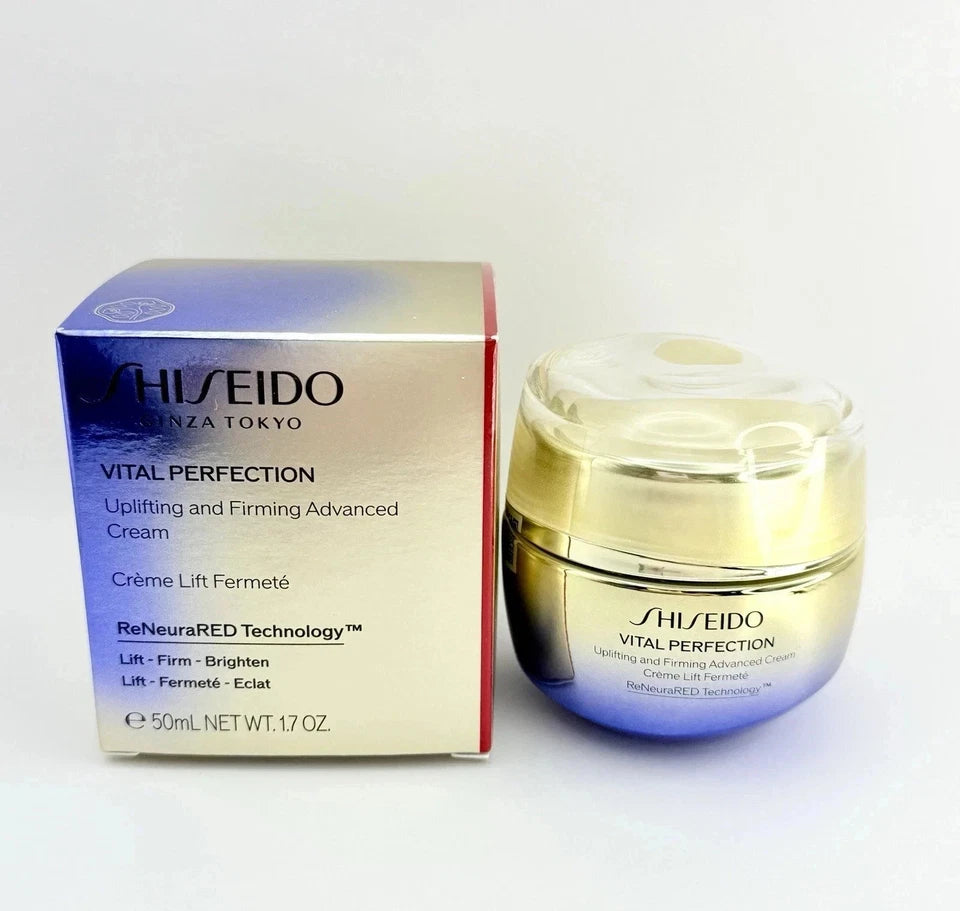 Shiseido Vital Perfection Uplifting & Firming Advanced Cream - 50mL 1.7 Oz. New