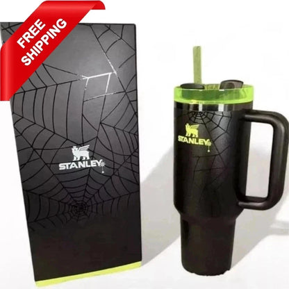 Stanley HALLOWEEN WEB GLOW H2.0 40oz Tumbler Limited Edition IN HAND