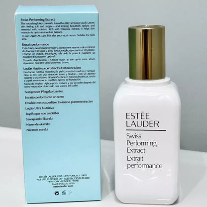 New Estee Lauder Swiss Performing Extract Moisturizer Dry and Normal Skin 3.4 oz
