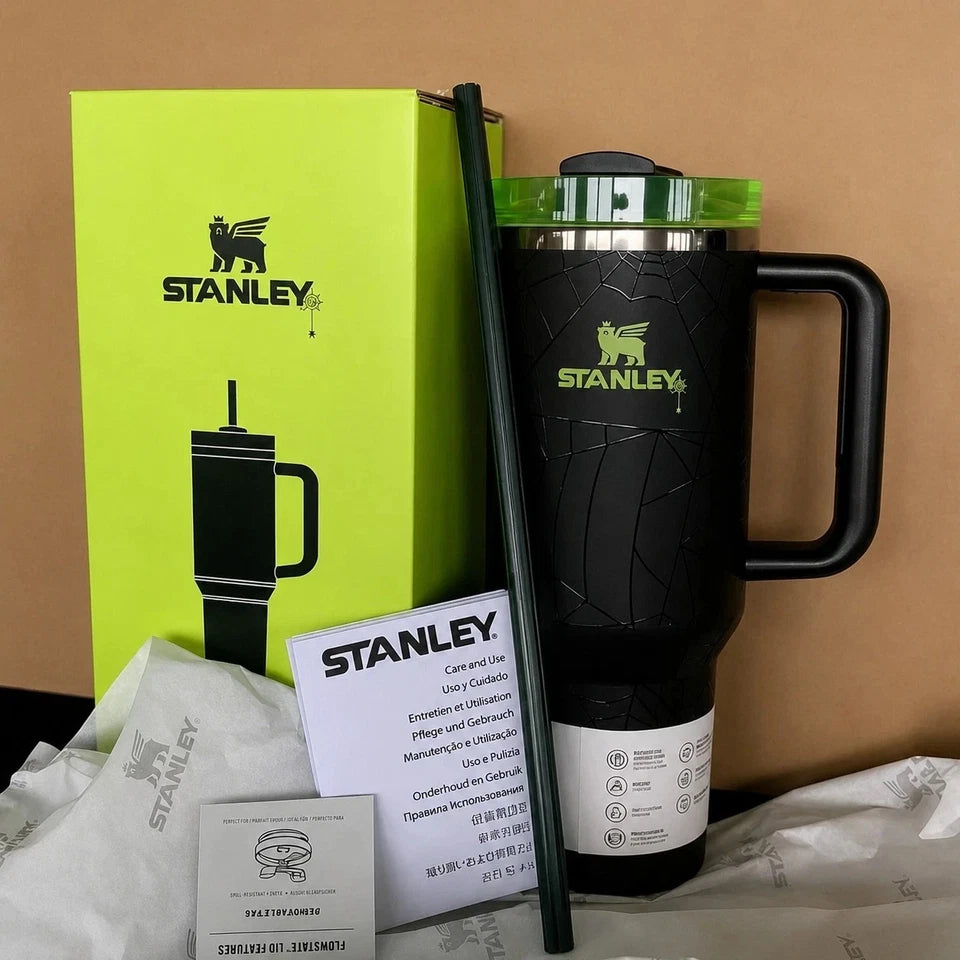 Stanley HALLOWEEN WEB GLOW H2.0 40oz Tumbler Limited Edition IN HAND