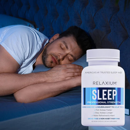 Relaxium Sleep Natural Dietary Supplement for Better Sleep 60 Capsules