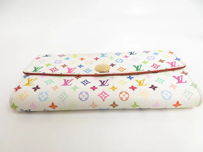 LOUIS VUITTON Monogram Multicolor Portefeuille Sarah Long Wallet F#55446