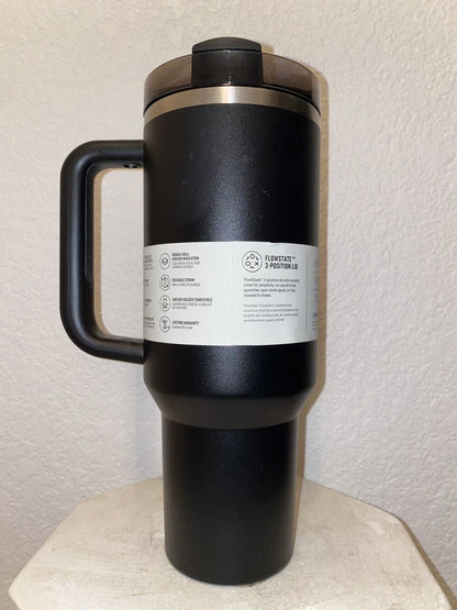 Stanley 40oz Quencher H2.0 Flowstate Tumbler- Black