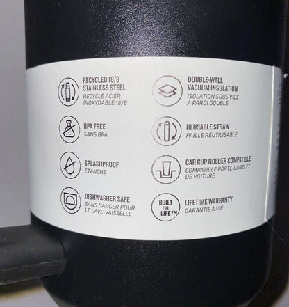 Stanley 40oz Quencher H2.0 Flowstate Tumbler- Black