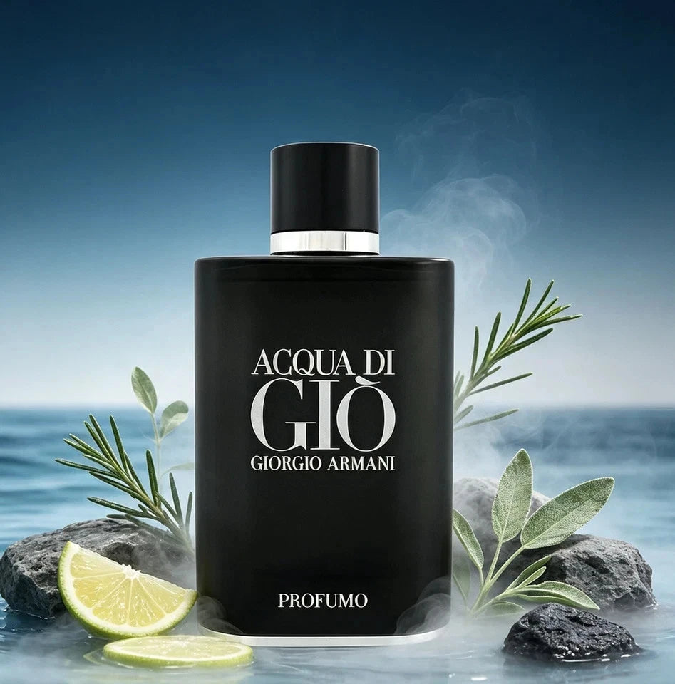 Giorgio Armani Aqua Di Gio Profumo Eau De Perfume 4.2 oz Spray New & Sealed