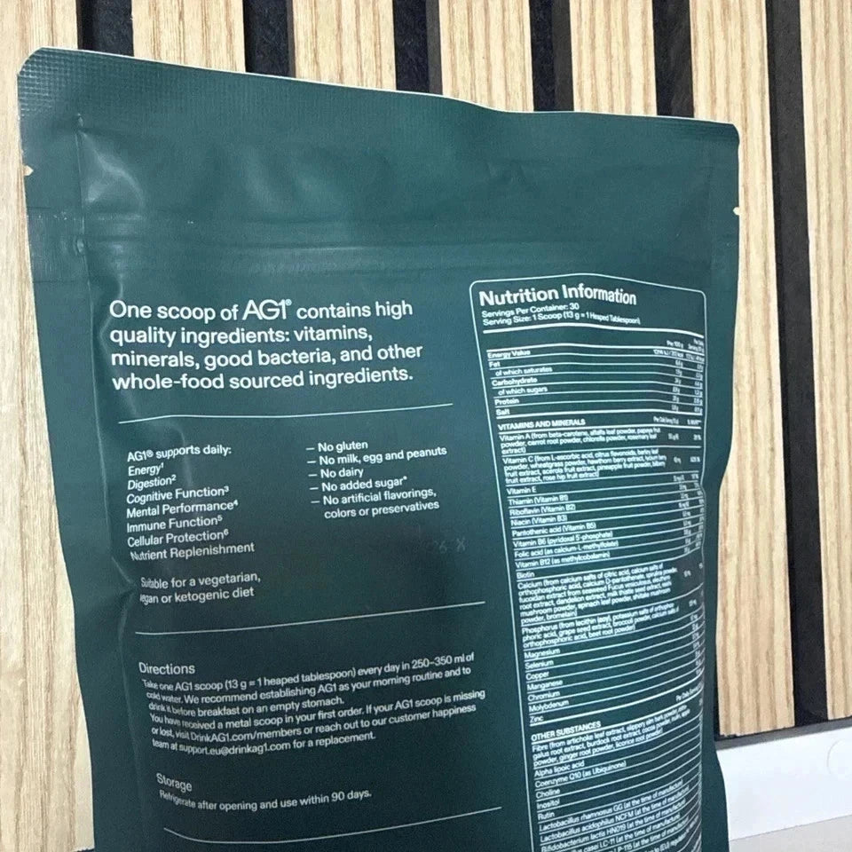 AG1 By Athletic Greens Daily Foundational Nutrition Support 30 Day Supply Pouch