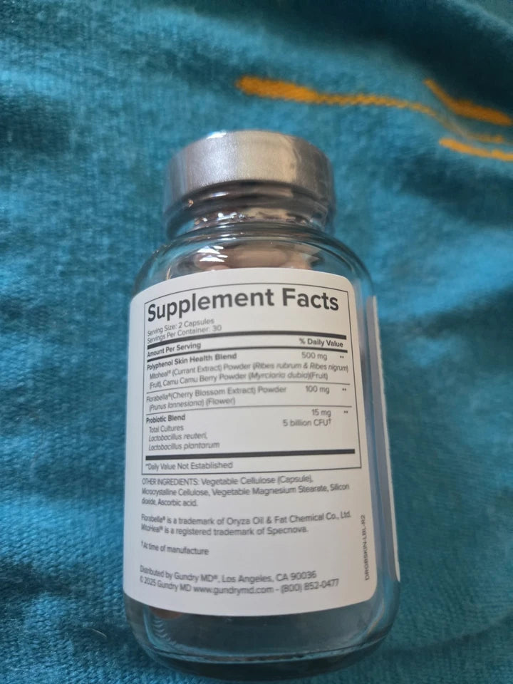 Gundry MD BIOSKIN YOUTH COMPLEX Supplement (60 Capsules) Free Shipping